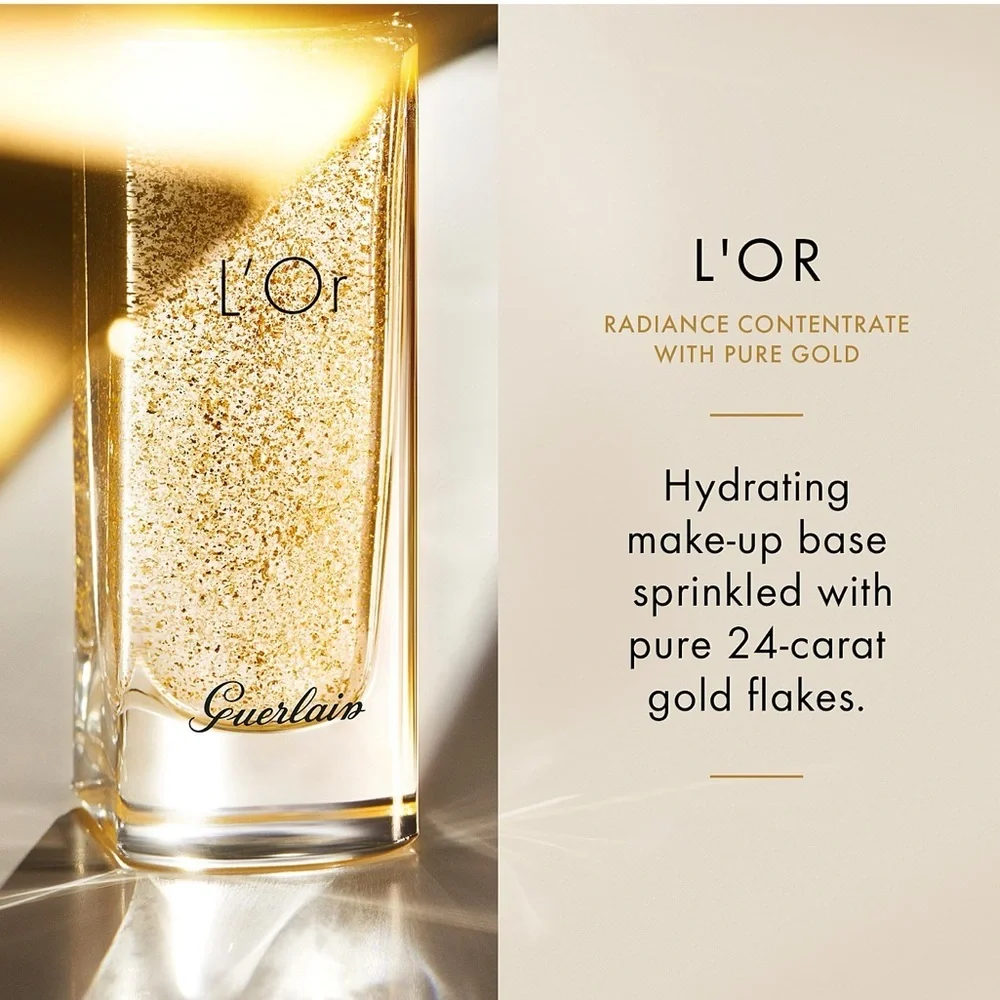 Guerlain L’Or Radiance Concentrate with Pure Gold Primer 1oz